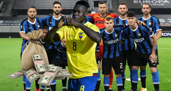 El ecuatoriano tiene sueldo de súper estrella, por eso puede darse los mismos lujos que las estrellas del Inter de Milán