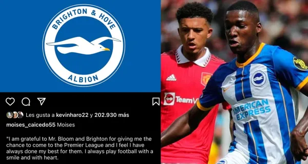 El empresario que presionó a Moisés Caicedo apareció, mira lo que dijo