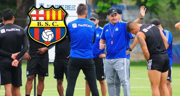 El entrenador apareció como una de las opciones para Emelec, pero dijo que su sueño es poder estar en el banquillo de Barcelona SC