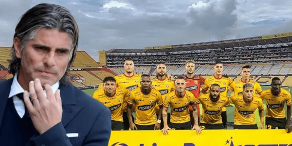 El entrenador de Barcelona SC dio declaraciones en su regreso al país