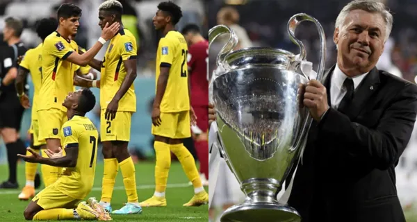 El entrenador del Real Madrid, Carlo Ancelotti, sorprendió porque habló sobre la participación de la Selección Ecuatoriana en Qatar