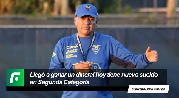 El entrenador ecuatoriano estuvo a punto de clasificar al Mundial de Sudáfrica 2010, y de ahí su carrera fue en descenso