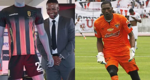 El equipo de Antonio Valencia tiene a un portero comparado con Alexander Domínguez y el elemento de Liga de Quito se enteró