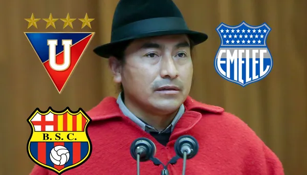 El equipo con el que tiene afinidad el dirigente de la CONAIE