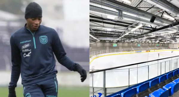 El estadio del Real Valladolid amaneció cubierto totalmente de nieve, debido al invierno los jugadores no pudieron entrenar y recurrieron a otro método