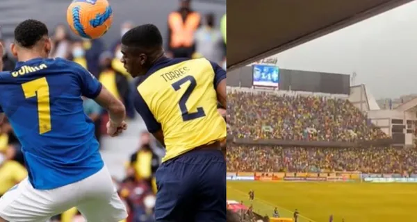 El estadio Rodrigo Paz Delgado estuvo con más del 50% del aforo permitido