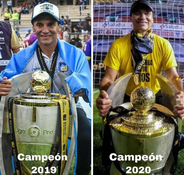 El estratega argentino es Bicampeón del fútbol ecuatoriano