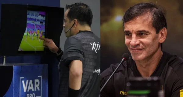 El estratega argentino fue bastante crítico con arbitraje ante Independiente del Valle'