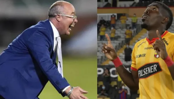 El estratega argentino fue bastante eufórico luego del empate del 'ídolo'