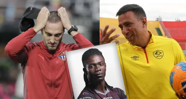 El estratega argentino Luis Zubeldía habló sobre la polémica generada en el partido entre Liga y Aucas