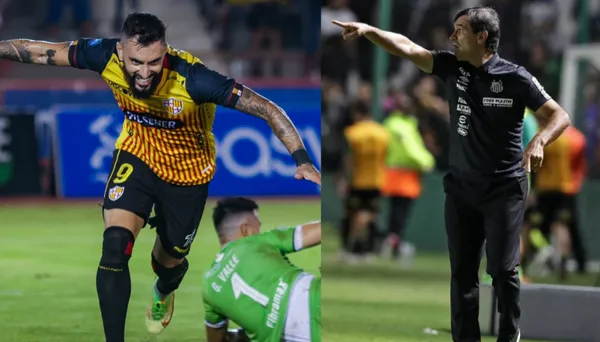 El estratega argentino parece haber encontrado el rumbo en el Santos de Brasil