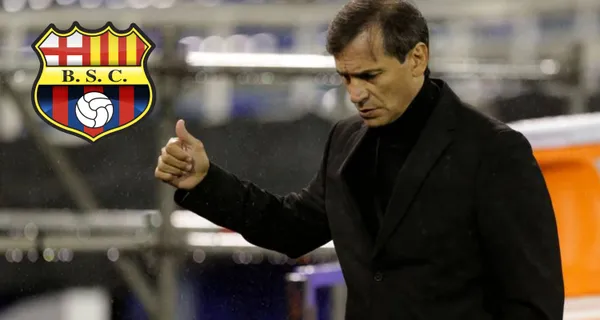 El estratega argentino pasa por el peor momento desde que llegó a Ecuador y al parecer la interna de Barcelona SC no se encuentra bien