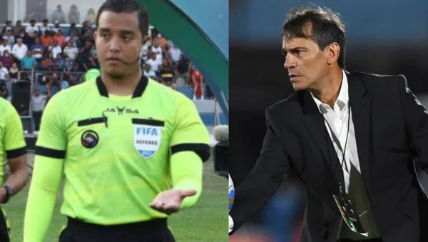 El estratega argentino reveló que el partido de Liga de Quito pitado por Marlon Vera quedó corto con uno que le pitaron a Barcelona SC