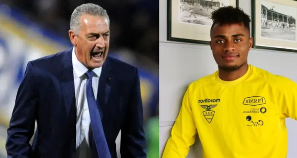 El estratega argentino se molestó y soltó un insulto cuando no aparecía la camiseta de Diego Palacios