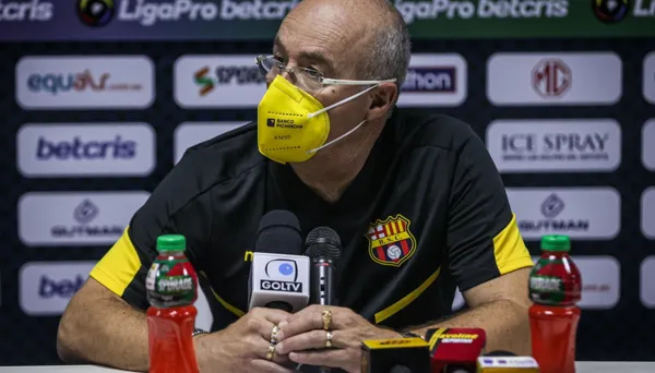 El estratega de Barcelona SC se ha caracterizado por ser autocrítico a pesar de las victorias