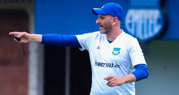 El estratega del Club Sport Emelec habló luego de la victoria con el Libertad