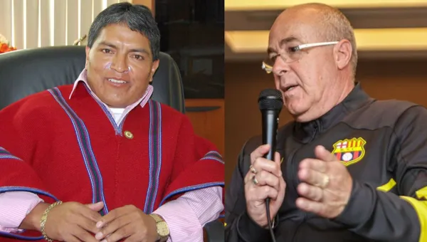 El estratega del ídolo agradeció al presidente del Mushuc Runa por la primera etapa