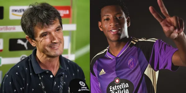 El estratega del Real Valladolid habló luego del partido, y se mostró feliz con los cambios