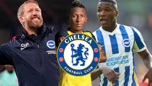El estratega inglés Graham Potter podría llevarse a Moisés Caicedo al Chelsea