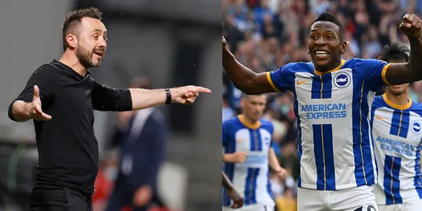 El estratega italiano Roberto Di Zerbi habló sobre Pervis Estupiñán y su actuación en el último partido