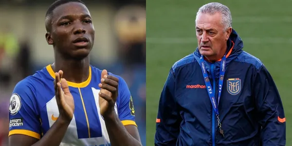 El estratega de la Selección Ecuatoriana, Gustavo Alfaro defendió a su jugador Moisés Caicedo