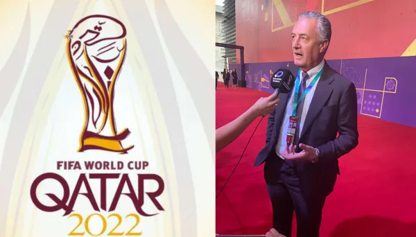 El estratega de la selección ecuatoriana habló en la alfombra roja del sorteo al mundial de Catar
