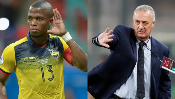 El estratega de la selección ecuatoriana tomó una decisión con el delantero Enner Valencia