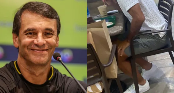 El estratega ante la sorpresa de todos apareció comiendo en un lugar impensado