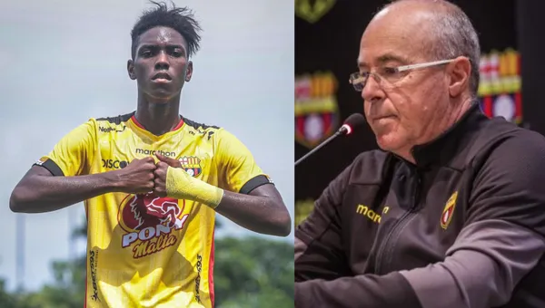 El estratega le bajó el pulgar al jugador que apenas tiene 16 años de edad