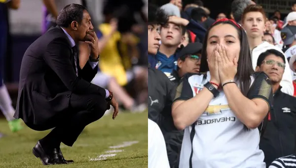 El estratega de Liga de Quito no ha tenido una buena relación con la hinchada, pero, mandarlo no es tan sencillo