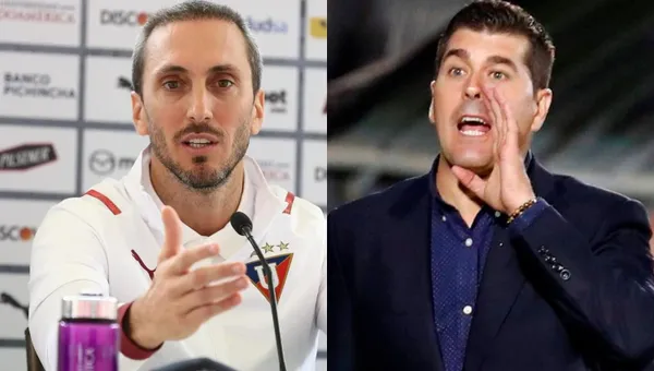 El estratega de Liga de Quito le dejó un recado al estratega español Ismael Rescalvo