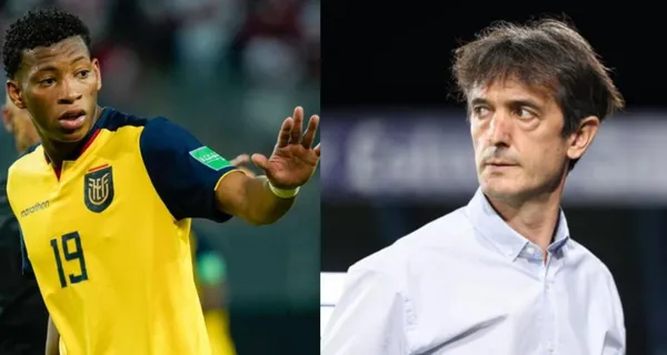 El estratega Pacheta del Real Valladolid tomó una decisión que fue cuestionada por la hinchada