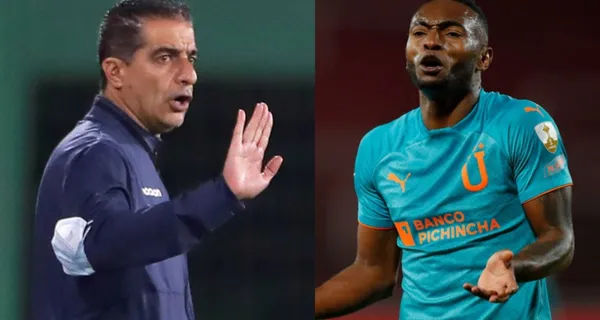 El estratega portugués manifestó que el lateral derecho de Liga de Quito no llegó en un nivel óptimo