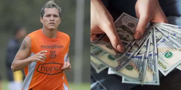 El ex delantero de BSC tiene una nueva oportunidad en el fútbol ecuatoriano, con un nuevo salario