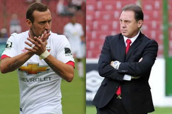 El ex DT de LDU contó que sucedía con Brahian Alemán, cuando perdía un partido y la bronca que mostraba