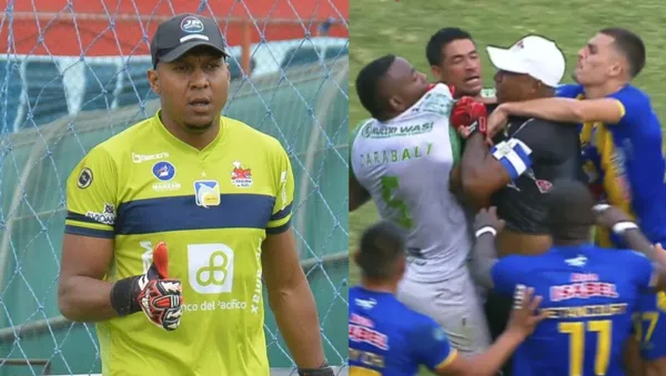 El ex golero de Barcelona provocó un escándalo esta semana en la Liga Pro, mira lo que sucedió