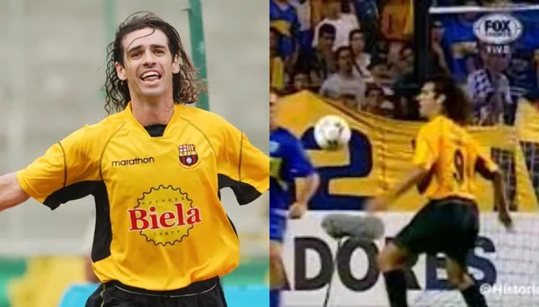 El ex jugador de Barcelona, Emelec y Liga de Quito habló sobre su famoso gol de 5 cascaritas a Boca Juniors