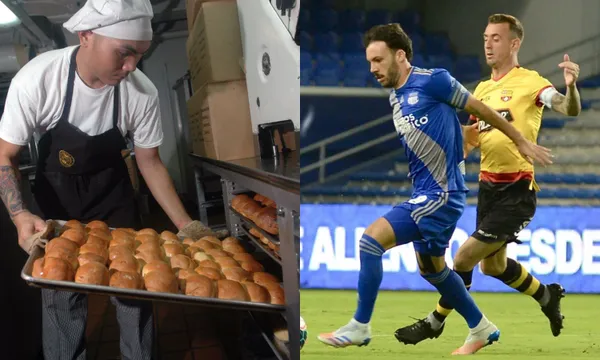 El ex jugador de Barcelona SC se puso una panadería