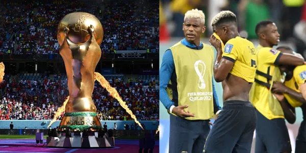 El ex jugador de la Selección Ecuatoriana esperó que Ecuador se fuera para ir a Qatar