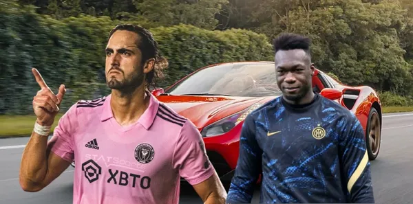 El Ferrari que tiene Leonardo Campana en Miami