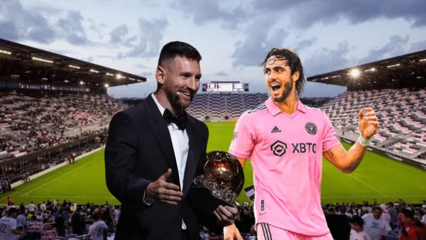 El festejo de Leo Campana y todo el Inter Miami con Messi