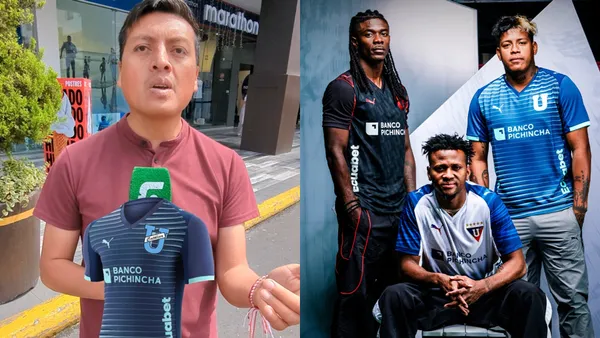 El Futbolero buscó a quién diseñó las camiseta de LDU porque están feas
