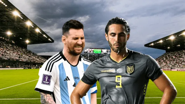 El gesto de Lionel Messi con Leonardo Campana