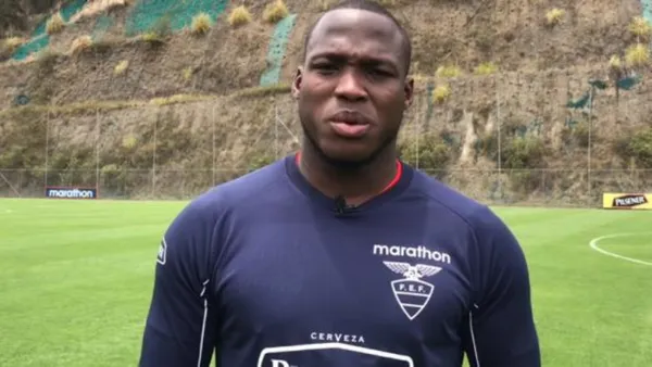 El golero fue separado de la selección ecuatoriana el día Lunes tras contagiarse de COVID-19