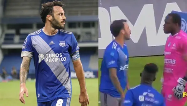 El golero de Macará protagonizó un problema con Sebastián Rodríguez cuando anotó su penal