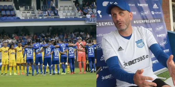 El golpe bajo de Emelec a Rondelli en el Clásico del Astillero