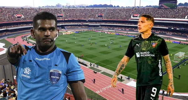 El golpe que le dieron a Paolo Guerrero y que no vio el árbitro