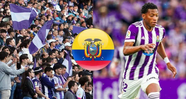 El grito de los hinchas del Valladolid que recordó a uno que se hace en Ecuador