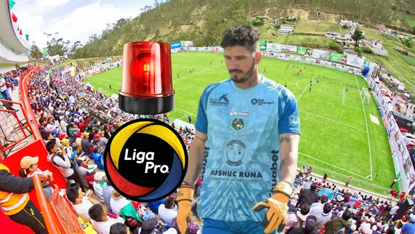 El guardameta Jorge Pinos fue detenido antes del partido por la fecha 3