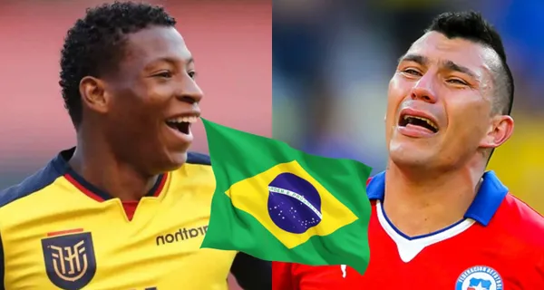 El habilidoso jugador de la Selección Ecuatoriana apareció en redes portando la camiseta de Brasil